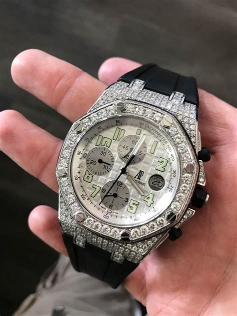 audemars piguet iced out fake|iced out watches real diamonds.